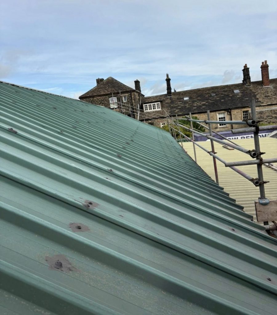 Construction scaffolding Yorkshire, AM Scaffolding Yorkshire job.